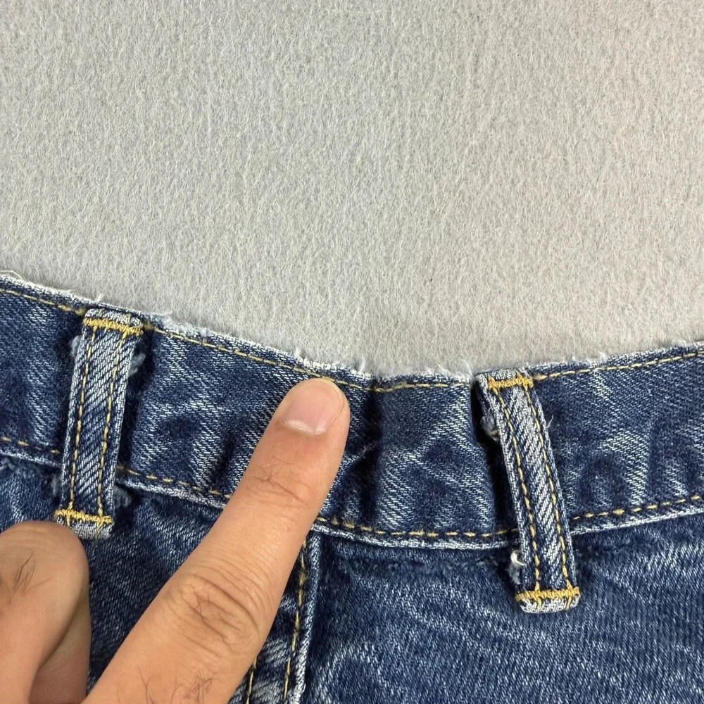 Vintage 80s Sasson Jeans Womens 38 Medium Wash Denim Pleated High Rise Retro